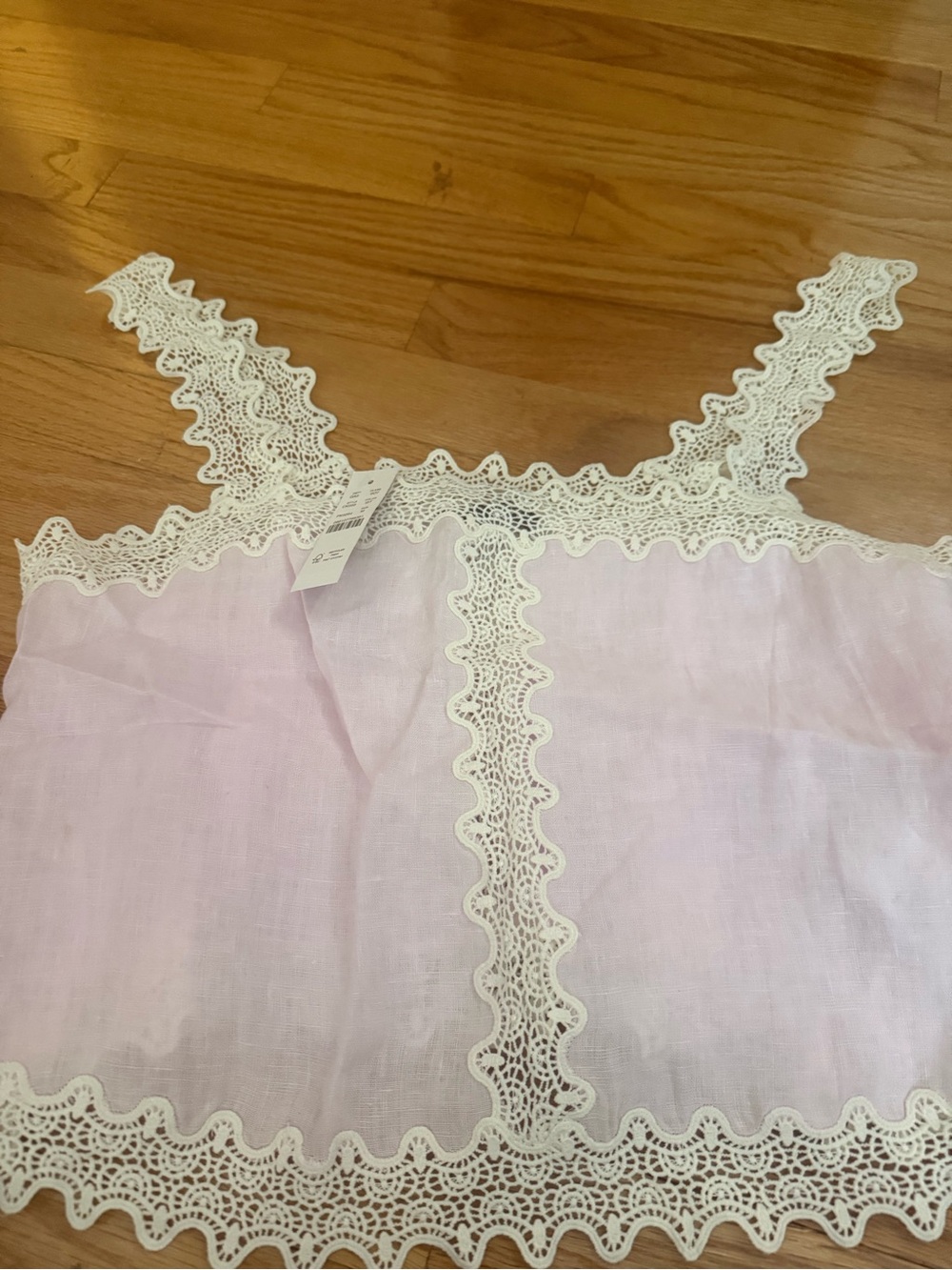 NWT JCREW LACE LINEN CAMISOLE/TANK 🌸